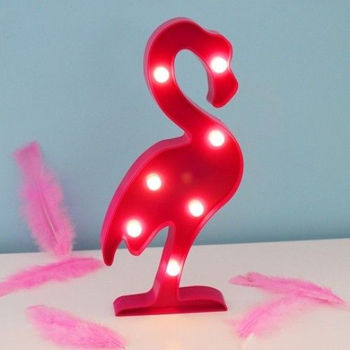 ETT 562741425785 Led Işıklı Flamingo Gece Lambası