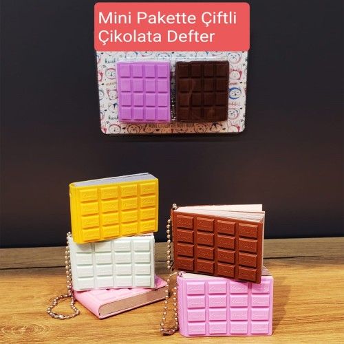 ETT 562741426891 Mini Çiftli Çikolata Not Defteri