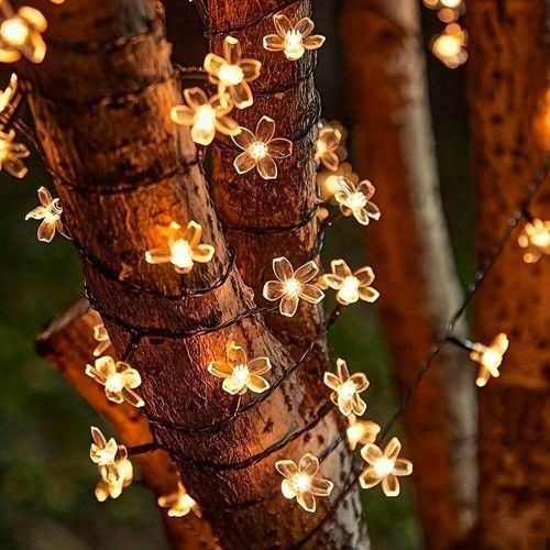 ETT 562741427754 Solar 5M 50 Led Papatya Gün Işığı 8 Fonksiyonlu