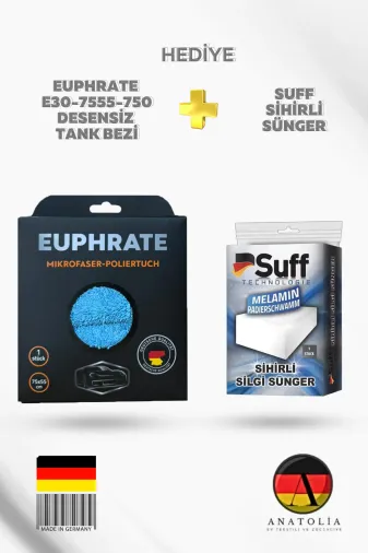 EUPHRATE WGN-176 Mikrofiber Araç Kurulama Havlusu 75X55Cm.