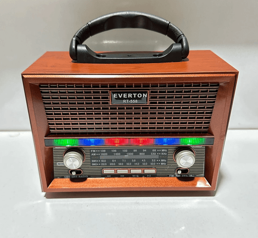 Everton Rt-558 Nostalji Ledli Bluetooth/usb/sd Kart/ Radyo Mp3 Player Müzik Kutusu