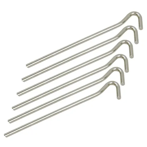 Evolite Çelik Çadır Kazığı 20cm / Sert Zemin İçin
