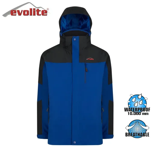 Evolite Diva Erkek 3in1 Mavi/Siyah Mont/ Fonksiyonel