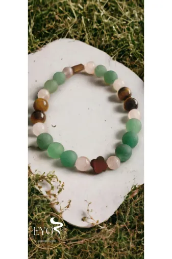 Eyos Gemstones Candles Boga01 Boğa Burcu Doğal Taş Bileklik