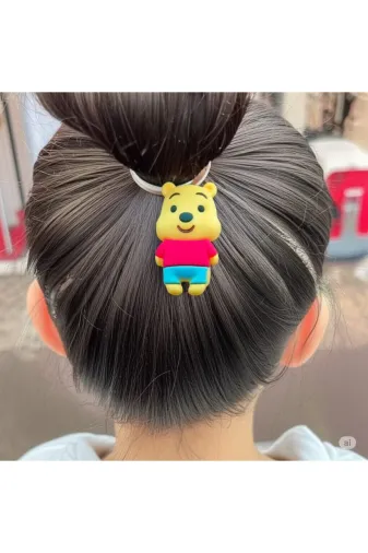 FAMEMUS ACCESSORY 0020027 Sevimli Ayıcık Figürlü Çocuk Klipsi Tokası