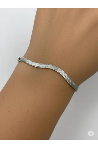 FAMEMUS ACCESSORY 0040788 Renkli İtalyan Zincir Bileklik