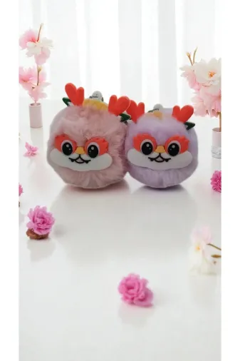 FAMEMUS ACCESSORY 0090133 Sevimli Yüz Desenli Peluş Anahtarlık – Yumuşacık Ve Eğlenceli Aksesuar (1 Adet)