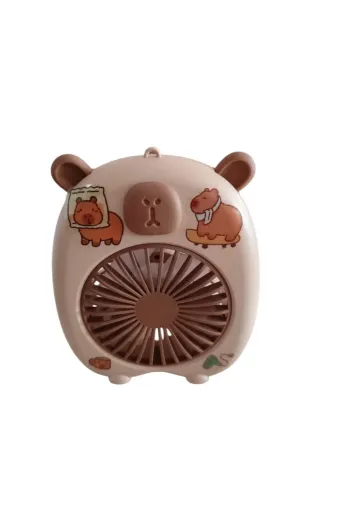 FAMEMUS ACCESSORY 1010110101 Capybara Masa Üzeri Fan 3 Kademe 12 Cm