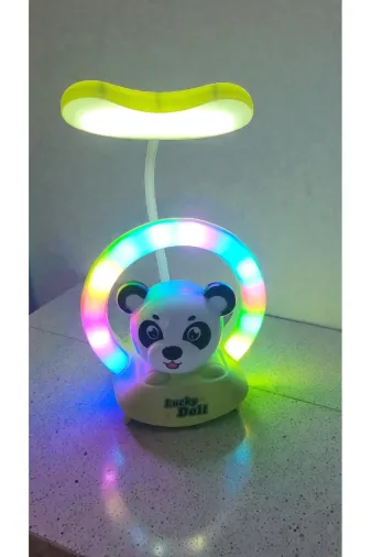 FAMEMUS ACCESSORY 123234565yy Panda Masa Üzeri Gece Lambası Hediyelik Ürün Boyut:20 Cm