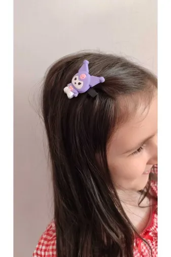 FAMEMUS ACCESSORY 142142 Sevimli Karakter Kuromi Klips Saç Tokası