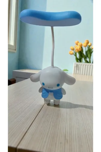 FAMEMUS ACCESSORY 2131ewqewqewqd Cinnamoroll Çocuk Odasına Uygun Masa Ve Gece Lambası Boyut:20Cm