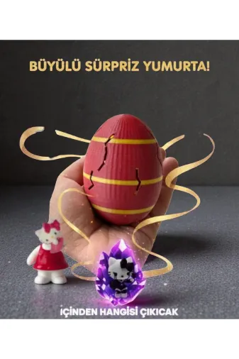 FAMEMUS ACCESSORY 24124214 Süpriz Figürlü Yumurta Model Seçimi Yoktur Şansına Hangisi Çıkarsa 1 Adet Gönderim