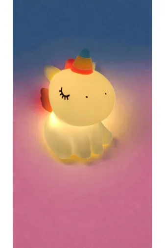 FAMEMUS ACCESSORY 3423rewfref Unicorn Dekoratif Masa Gece Lambası Boyut:16Cm