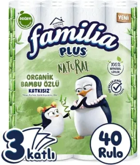 FAMİLİA Plus Natural 40'lı Tuvalet Kağıdı