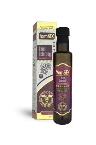 farmaex uzumank35 250 Ml Üzüm Çekirdeği Sıvı Ekstresi Ekstraktı