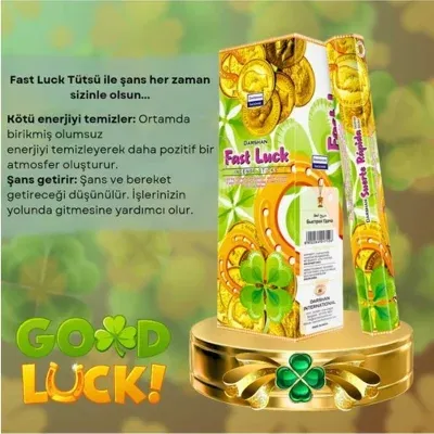 Fast Luck Şans Tütsüsü 20 çubuk