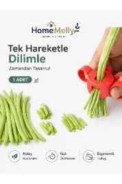 Fasulye Dilimleme Aparatı Pratik Sebze Dilimleyici Fasulye Kesici Mutfak Aparatı