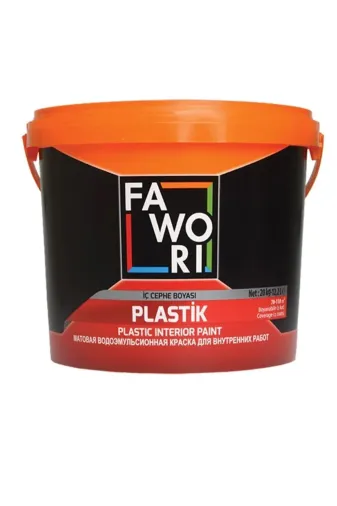 Fawori RNKPLAST-3.5 Plastik İç Cephe Duvar Boyası 3,5 Kg-Zencefil