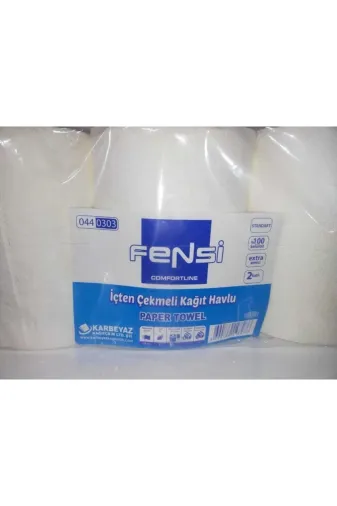 Fensi OtelBukleti-2212 Içten Çekmeli Kağıt Havlu 6 Rulo