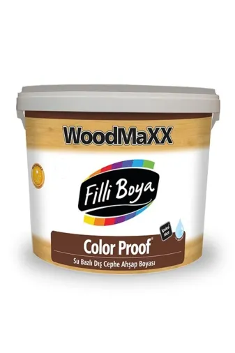 Filli Boya 3000-3322-08-00001 Su Bazlı Dış Cephe Ahşap Boyası 2,5 Lt