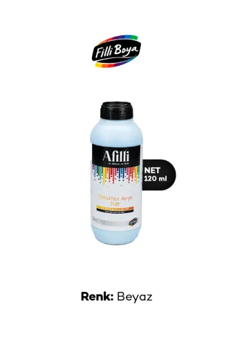 Filli Boya Afilli Multisurface Akrilik Mat 120 Ml - Beyaz