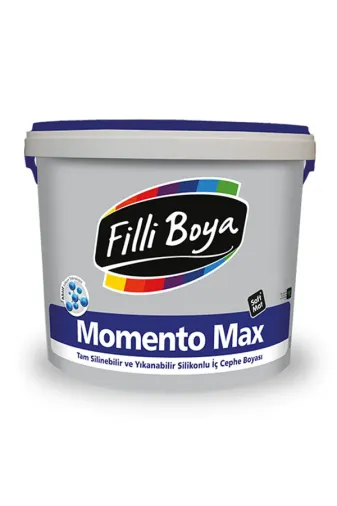 Filli Boya DHYM00045 Kum Beyazı Momento Max Tam Silinebilir Silikonlu Iç Cephe Boyası 7,5 Lt