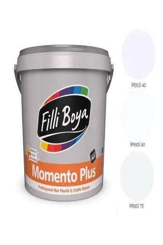 Filli Boya M.PLUS7.5LT Momento Plus Profesyonel Mat Plastik Iç Cephe Boyası 7.5Lt (Ipeksi 75)
