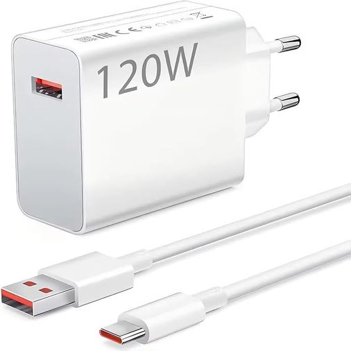 FİOPLUS 120 Watt Turbo Hızlı Şarj Aleti Ve Kablo Seti Type-C Girişli Tüm Telefonlarla Uyumlu Şarz Aleti Seti Şarj Başlığı Şarj Kablosu Şarj Adaptörü