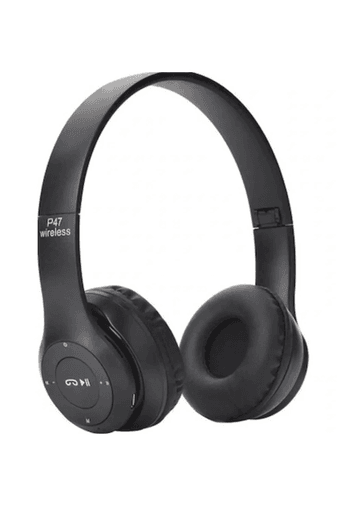 FİOPLUS 7l3gqhiQz6 P47 Katlanabilir 3.5Mm Giriş Tf Kart Destekli Mikrofonlu Kulak Üstü Kablosuz Bluetooth Kulaklık