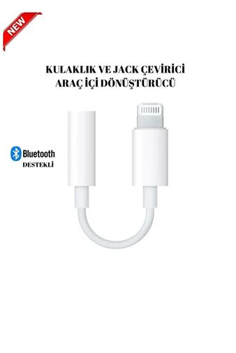 FİOPLUS Fp22 Iphone Uyumlu Lightning Telefon Kulaklık Çevirici Aux Dönüştürücü Aparat