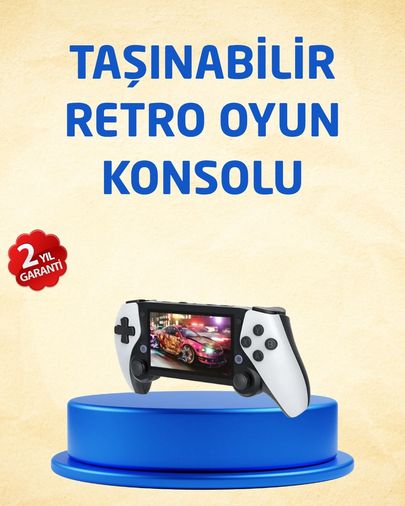 Fırsatkolik 125036745 Mey İthalat 3D Ekranlı Mini Oyun Konsolu + Multimedya