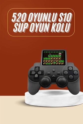 Fırsatkolik 125036804 Mey İthalat Yeni Nesil Mini Atari 520 Retro Oyunlu S10 El Atarisi Video Oyun Konsolu