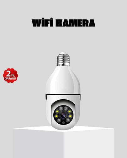 Fırsatkolik 125048837 Mey İthalat Akıllı Duy Kamera 360 Derece Dönebilir Ve Ptz Teknolojili