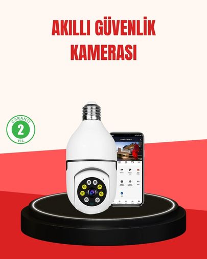 Fırsatkolik 125048841 Mey İthalat Hareket Algılamalı Kablosuz Akıllı Ev Güvenlik Kamerası