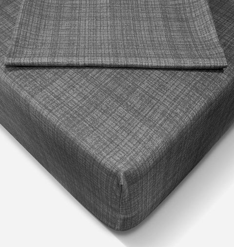 Fitted Lastikli Tek Kişilik Çarşaf Seti (100x200)-Antrasit
