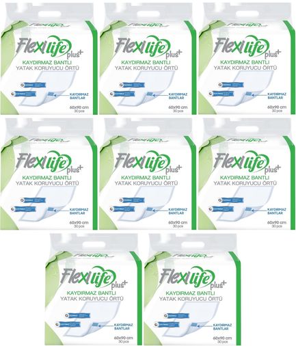 Flexi Life Yetişkin Alt Açma Yatak Koruyucu Örtü 60*90CM 240 Adet Kaydırmaz
