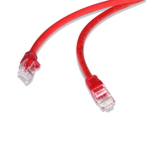 FNK-6003K  FNK-6003K 30cm CAT6 (PATCH) NETWORK KABLOSU KIRMIZI