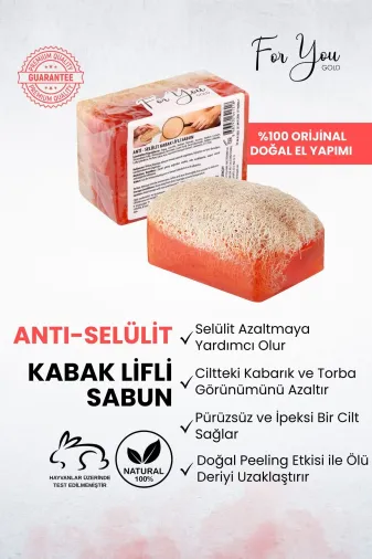 For You Gold ANT01 Anti Selülit Kabak Lifli Sabun