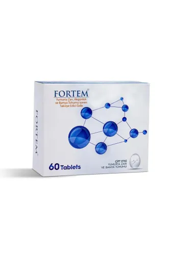 Fortem 8680751340048 Akgünlük Yumurta Zarı Etkili 60 Tablet