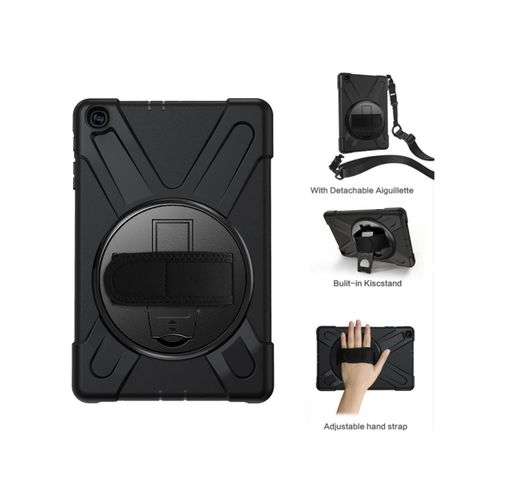 FREEDOM STOREE İTRARK26290MUK Samsung Galaxy T510 Tab A 10.1 Kılıf Amazing Tablet Kapak - Siyah Arka Kapak Diğer