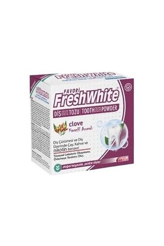 Fresh White JuMKEmhp7S Diş Tozu Karanfil Aromalı