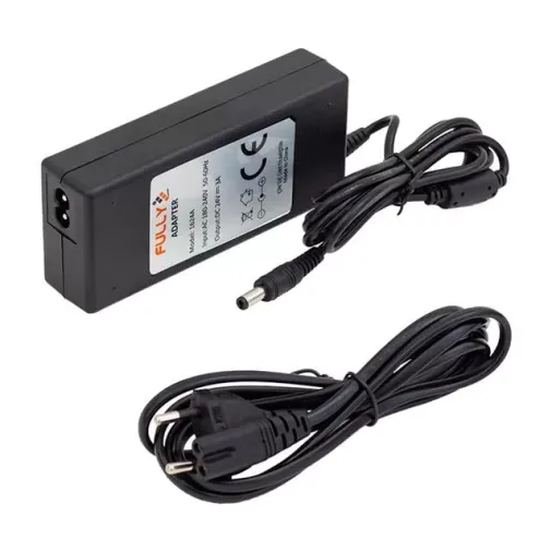 Fully O-1624a 24 Volt - 3 Amper Plastik Kasa Masaüstü Adaptör 5.5*2.5 Uç