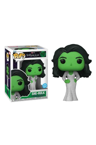 Funko 19259 Pop Marvel: She-Hulk - She Hulk (Glitter) No:1127