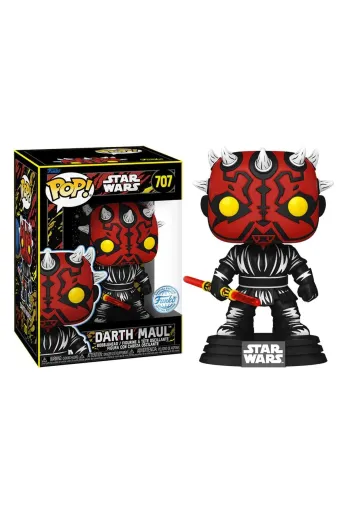 Funko 20591 Pop Disney Star Wars The Phantom Menace Anniversary - Darth Maul Retro Special
