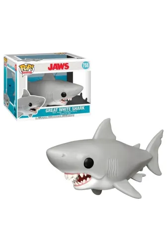 Funko AC07653 Pop Jaws 6 Inch Great White Shark Figürü