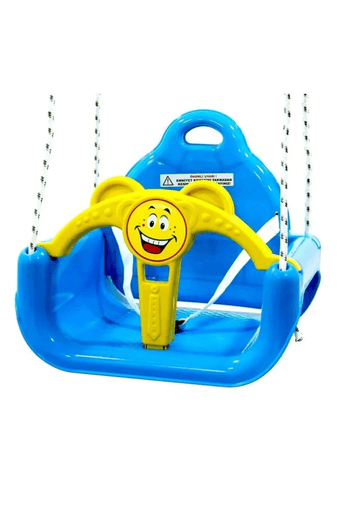 FXR65TGKbV Kette Toys Çocuk Mavi Salıncak Ipli Kemerli Koruyuculu