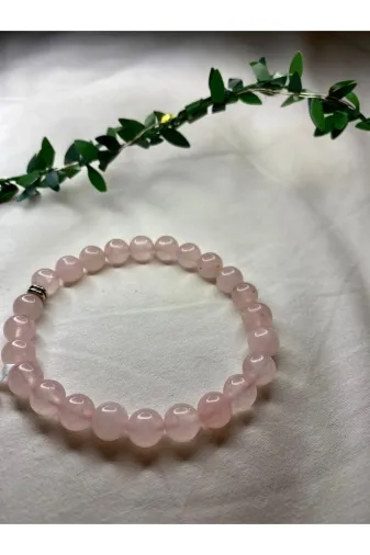 gattstone M6000798002 Pembe Kuvars Taşı Bileklik