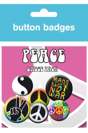 GB EYE 5028486205714 Rozet Seti - Peace Symbols
