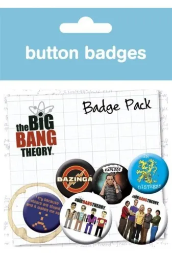 GB EYE 5028486205905 Rozet Seti - The Big Bang Theory Character Icons