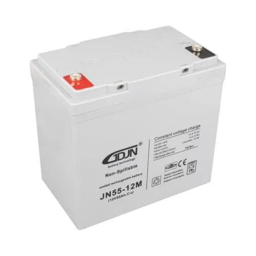 Gdjn Jn12v55 12 Volt - 55 Amper Tekerlekli Engelli Araç Aküsü (13 X 21.5 X 22.5 Cm)